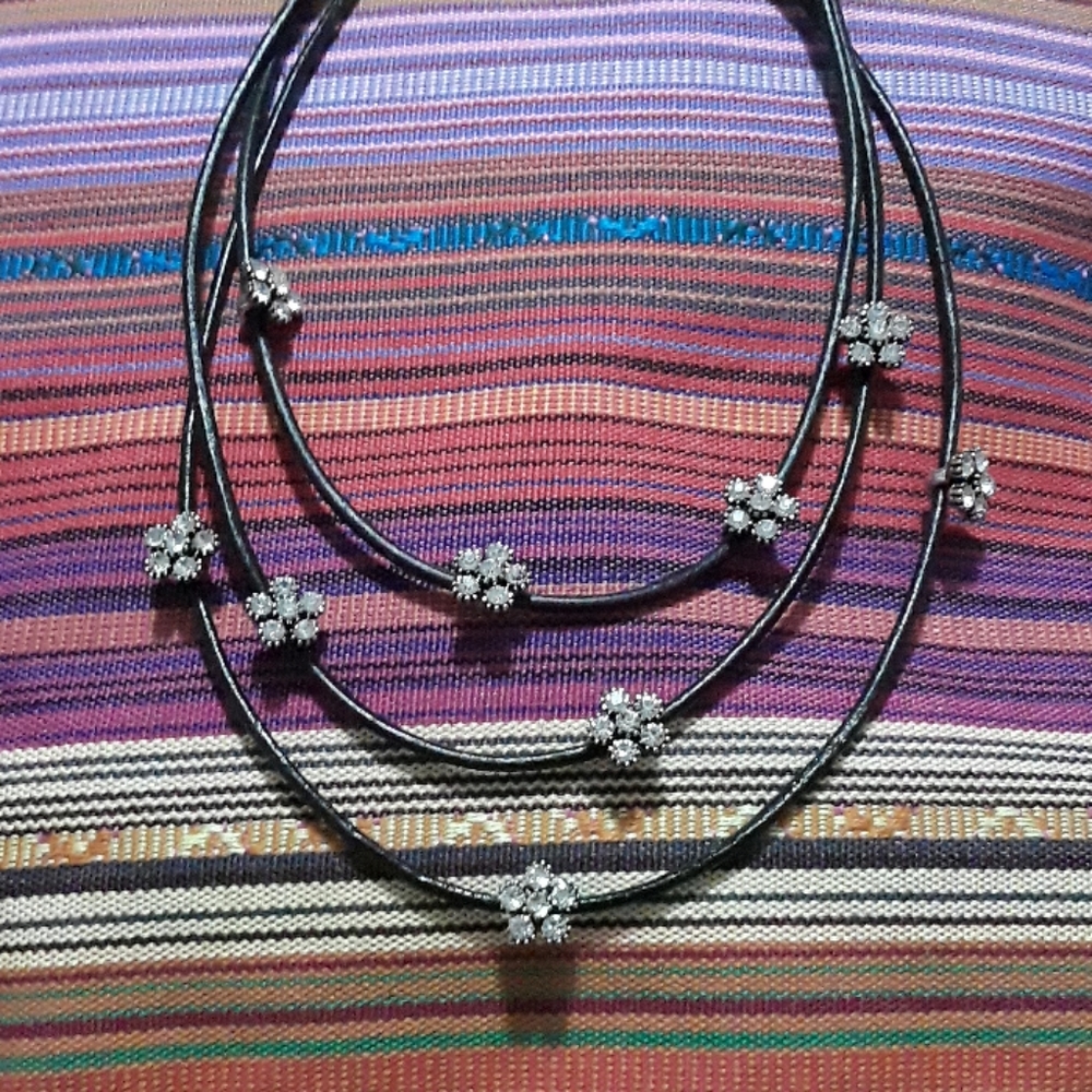 Layered Flower Necklace